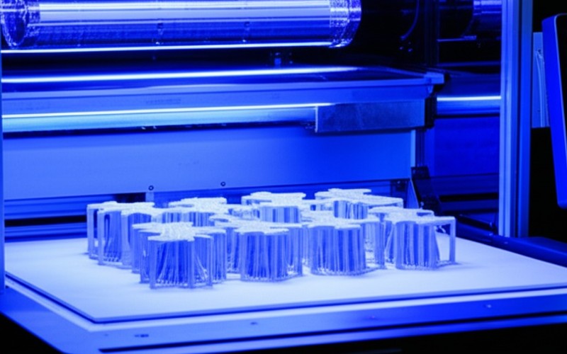 HP MJF 3D-Drucker erzeugt komplexe Teile aus dem Pulverbett