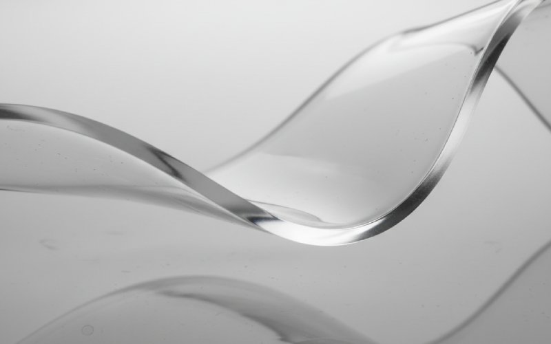 곡면 투명 아크릴 시트