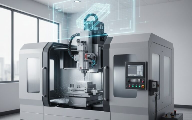 Macchina CNC con sovrapposizione di controllo digitale