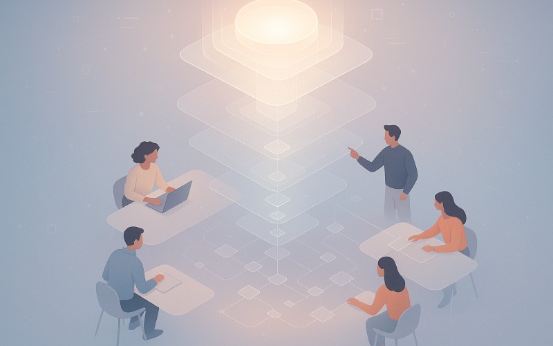 human-centered top down system