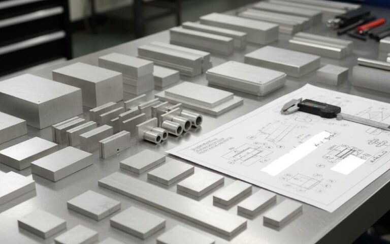 Machined 6061 aluminum parts