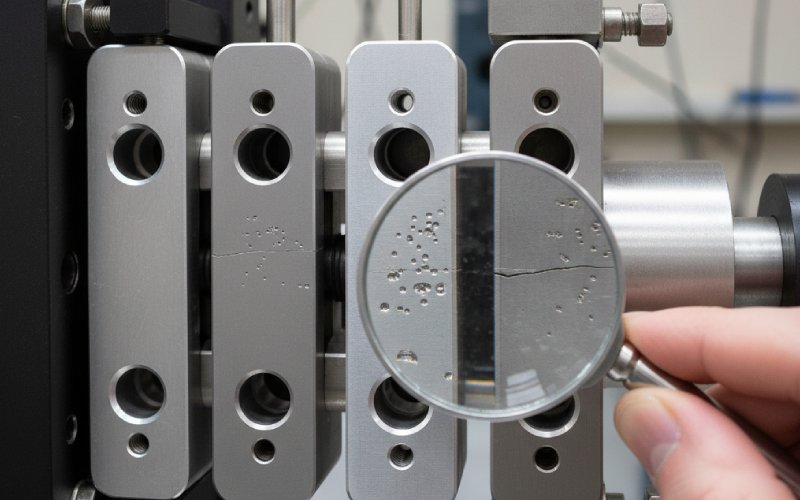 aluminum fatigue test specimen