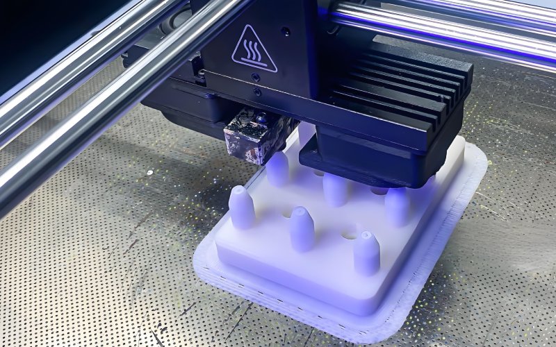 3D printer making prototype bracket