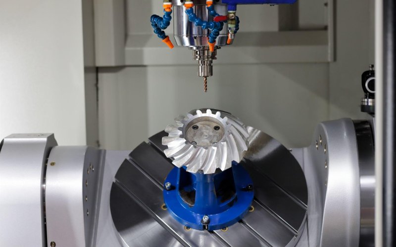 5 axis cnc cutting complex part